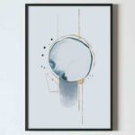 Poster abstract forme geometrice neregulate, postere perete, postere pereti, postere mari de perete, tablou poster, postere inramate, postere bucuresti, tablouri scandinave, poster 50x70, tablouri, postere romania, tablouri moderne, design interior