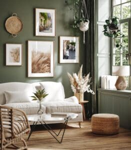 magazin postere tablouri decoratiuni perete poziționarea tablourilor si posterelor pe perete Postere in living cu canapea alba si perete bej, postere perete, postere pereti, postere mari de perete, tablou poster, postere inramate, postere bucuresti, tablouri scandinave, poster 50x70, tablouri, postere romania, tablouri moderne, design interior