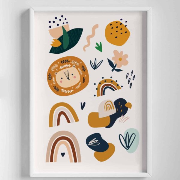 Poster colorat desene pentru copii, poster camera copii, posere camera copii, postere perete, postere pereti, postere mari de perete, tablou poster, postere inramate, postere bucuresti, tablouri scandinave, poster 50x70, tablouri, postere romania, tablouri moderne, design interior