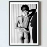 poster nud senzual femeie cu floare design interior tablou living dormitor hol, postere perete, postere pereti, postere mari de perete, tablou poster, postere inramate, postere bucuresti, tablouri scandinave, poster 50x70, tablouri, postere romania, tablouri moderne, design interior