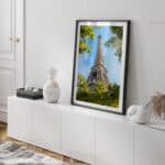 Poster Turnul Eiffel, Paris, franta, postere perete, postere pereti, postere mari de perete, tablou poster, postere inramate, postere bucuresti, tablouri scandinave, poster 50x70, tablouri, postere romania, tablouri moderne, design interior