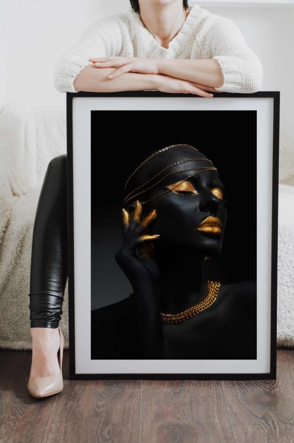 Postere perete perete tablou negru auriu eleganta si lux living dormitor hol design interior, postere perete, postere pereti, postere mari de perete, tablou poster, postere inramate, postere bucuresti, tablouri scandinave, poster 50x70, tablouri, postere romania, tablouri moderne, design interior