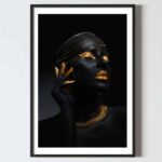 Postere perete tablou negru auriu eleganta si lux living dormitor hol design interior, postere perete, postere pereti, postere mari de perete, tablou poster, postere inramate, postere bucuresti, tablouri scandinave, poster 50x70, tablouri, postere romania, tablouri moderne, design interior