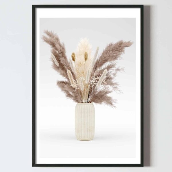 Postere perete buchet flori pampas, stuf si codita soricelului, postere perete, postere pereti, postere mari de perete, tablou poster, postere inramate, postere bucuresti, tablouri scandinave, poster 50x70, tablouri, postere romania, tablouri moderne, design interior