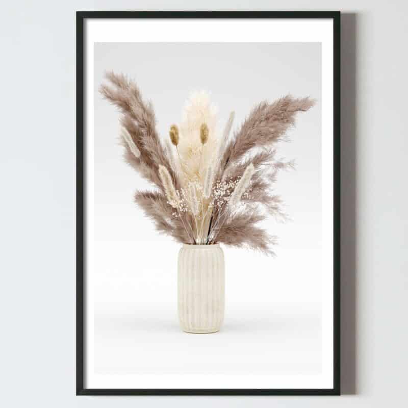 Postere perete buchet flori pampas, stuf si codita soricelului, postere perete, postere pereti, postere mari de perete, tablou poster, postere inramate, postere bucuresti, tablouri scandinave, poster 50x70, tablouri, postere romania, tablouri moderne, design interior
