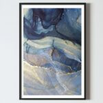 Poster tablou desen abstract acuarela albastru, postere perete, postere pereti, postere mari de perete, tablou poster, postere inramate, postere bucuresti, tablouri scandinave, poster 50x70, tablouri, postere romania, tablouri moderne, design interior