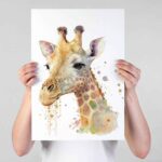 girafa, poster tablou copii ,animale, poster camera copii, cadou, mot botez design interior, postere camera copii, poster camera copii, postere perete, postere pereti, postere mari de perete, tablou poster, postere inramate, postere bucuresti, tablouri scandinave, poster 50x70, tablouri, postere romania, tablouri moderne, design interior