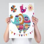 elefant, poster tablou copii ,animale, poster camera copii, cadou, mot botez design interior, postere camera copii, poster camera copii, postere perete, postere pereti, postere mari de perete, tablou poster, postere inramate, postere bucuresti, tablouri scandinave, poster 50x70, tablouri, postere romania, tablouri moderne, design interior