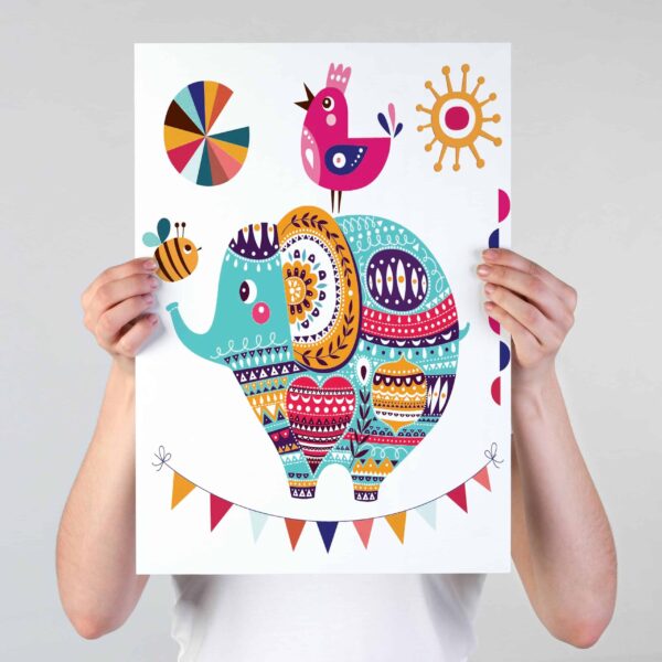 elefant, poster tablou copii ,animale, poster camera copii, cadou, mot botez design interior, postere camera copii, poster camera copii, postere perete, postere pereti, postere mari de perete, tablou poster, postere inramate, postere bucuresti, tablouri scandinave, poster 50x70, tablouri, postere romania, tablouri moderne, design interior
