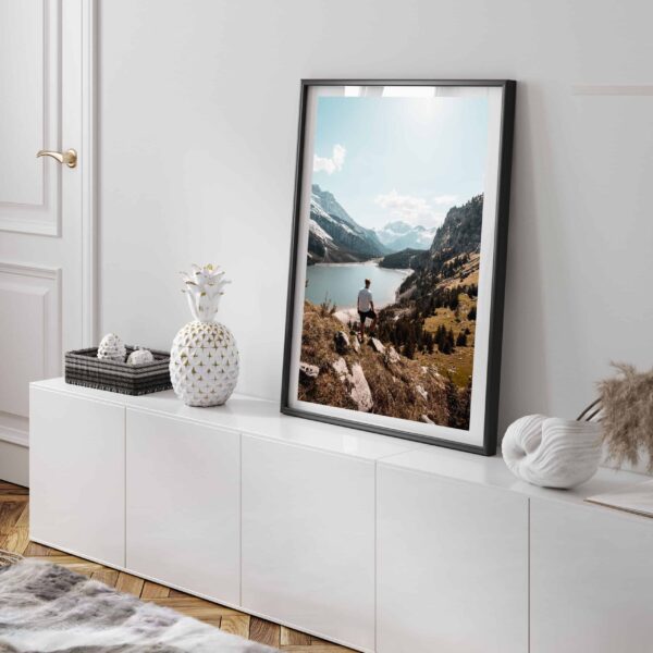 Poster tablou perete : natura, peisaj de munte si lac, postere perete, poster pereti, postere mari de perete, tablou poster, postere inramate, postere bucuresti, tablouri scandinave, poster 50x70, tablouri, postere romania, tablouri moderne, design interior