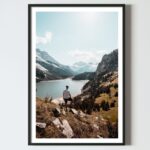Poster tablou perete : natura, peisaj de munte si lac, postere perete, poster pereti, postere mari de perete, tablou poster, postere inramate, postere bucuresti, tablouri scandinave, poster 50x70, tablouri, postere romania, tablouri moderne, design interior