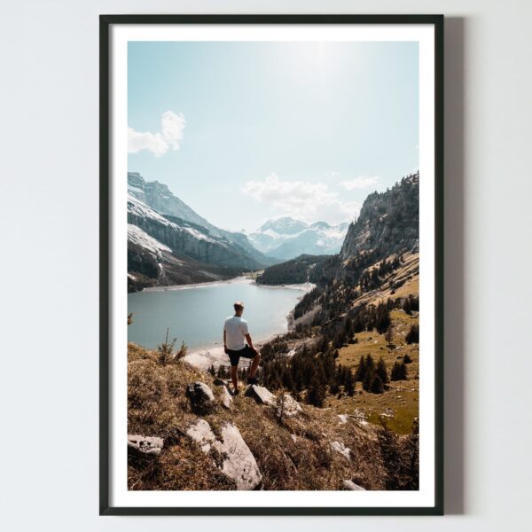 Poster tablou perete : natura, peisaj de munte si lac, postere perete, poster pereti, postere mari de perete, tablou poster, postere inramate, postere bucuresti, tablouri scandinave, poster 50x70, tablouri, postere romania, tablouri moderne, design interior
