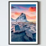 Poster tablou perete : natura, iarna, munte, postere perete, poster pereti, postere mari de perete, tablou poster, postere inramate, postere bucuresti, tablouri scandinave, poster 50x70, tablouri, postere romania, tablouri moderne, design interior