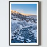 Poster tablou perete : peisaj de munte iarna, postere perete, postere pereti, postere mari de perete, tablou poster, postere inramate, postere bucuresti, tablouri scandinave, poster 50x70, tablouri, postere romania, tablouri moderne, design interior