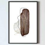 poster abstract, poster acuarele, poster maro, design interior tablou living dormitor hol, postere perete, postere pereti, postere mari de perete, tablou poster, postere inramate, postere bucuresti, tablouri scandinave, poster 50x70, tablouri, postere romania, tablouri moderne, design interior