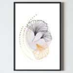 poster abstract, poster acuarele, poster maro, design interior tablou living dormitor hol, postere perete, postere pereti, postere mari de perete, tablou poster, postere inramate, postere bucuresti, tablouri scandinave, poster 50x70, tablouri, postere romania, tablouri moderne, design interior