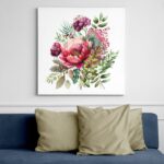 tablou canvas, cele mai frumoase tablouri canvas, tablouri canvas mari, tablou living, tablou canvas mare, tablou canvas dormitor, tablou canvas hol, tablou printat, tablou cu auriu, tablou flori, tablou ieftin, tablou cadou