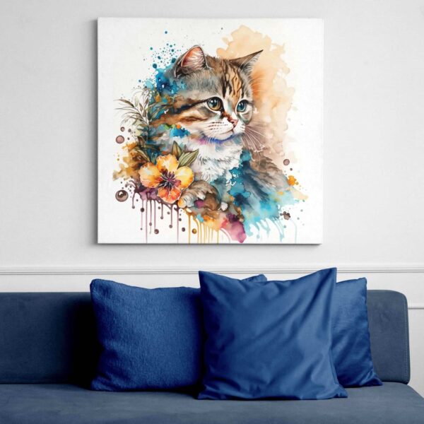 tablou canvas, cele mai frumoase tablouri canvas, tablouri canvas mari, tablou living, tablou canvas mare, tablou canvas dormitor, tablou canvas hol, tablou printat, tablou portret, tablou ieftin, tablou cadou, tablou leu, canvas animale, tablou animale, tablou canvas pisica