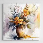 tablou canvas, cele mai frumoase tablouri canvas, tablouri canvas mari, tablou living, tablou canvas mare, tablou canvas dormitor, tablou canvas hol, tablou printat, tablou cu auriu, tablou flori, tablou ieftin, tablou cadou