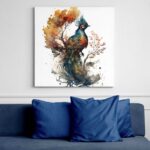 tablou canvas, cele mai frumoase tablouri canvas, tablouri canvas mari, tablou living, tablou canvas mare, tablou canvas dormitor, tablou canvas hol, tablou printat, tablou portret, tablou ieftin, tablou cadou, tablou elefant, canvas animale, tablou animale, soim, uliu, paun