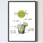 caipirinha, poster cocktail, Poster pentru tablou , poster bucatarie, tablou bucatarie, decoratiuni bucatarie, poster horeca, tablou horeca, design interior living dormitor hol, poster alb negru, postere perete, postere pereti, postere mari de perete, tablou poster, postere inramate, postere bucuresti, tablouri scandinave, poster 50x70, tablouri, postere romania, tablouri moderne, design interior