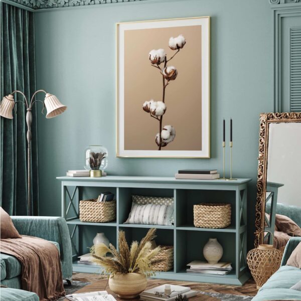 poster flori, poster bumbac, poster bej, design interior tablou living dormitor hol, postere perete, postere pereti, postere mari de perete, tablou poster, postere inramate, postere bucuresti, tablouri scandinave, poster 50x70, tablouri, postere romania, tablouri moderne, design interior