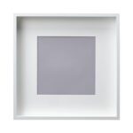 rama alba mdf poster perete 50x50 cm