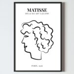 poster matisse, poster abstract, poster acuarele, poster maro, design interior tablou living dormitor hol, postere perete, postere pereti, postere mari de perete, tablou poster, postere inramate, postere bucuresti, tablouri scandinave, poster 50x70, tablouri, postere romania, tablouri moderne, design interior