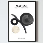 poster matisse, poster abstract, poster acuarele, poster maro, design interior tablou living dormitor hol, postere perete, postere pereti, postere mari de perete, tablou poster, postere inramate, postere bucuresti, tablouri scandinave, poster 50x70, tablouri, postere romania, tablouri moderne, design interior
