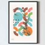 poster abstract, poster acuarele, poster maro, design interior tablou living dormitor hol, postere perete, postere pereti, postere mari de perete, tablou poster, postere inramate, postere bucuresti, tablouri scandinave, poster 50x70, tablouri, postere romania, tablouri moderne, design interior